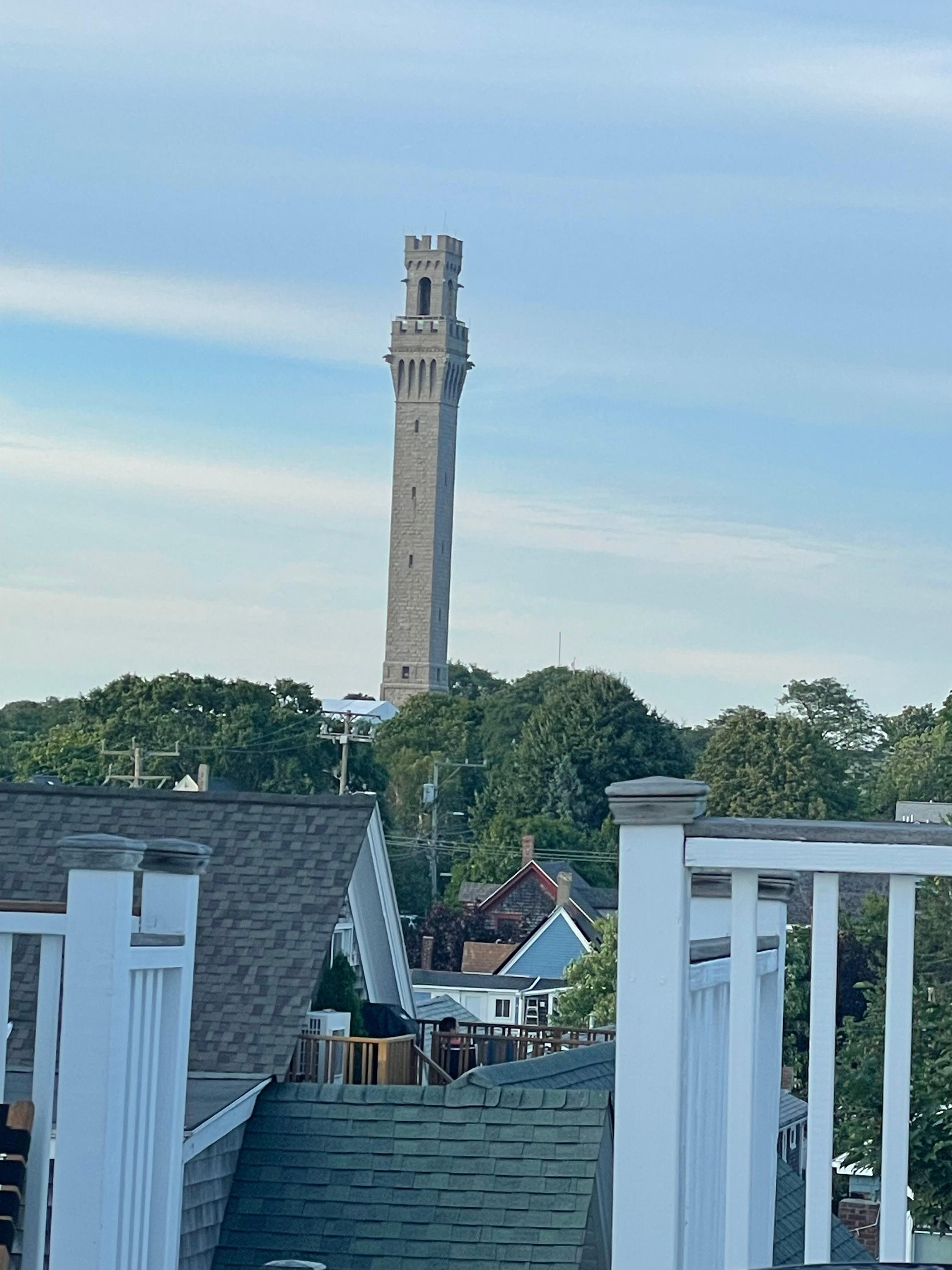 View from the common deck area