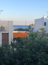 The view from the balcony