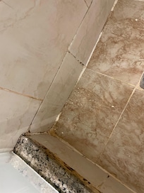 Murpuss på gulvet før ankomst