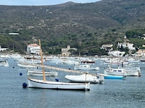 The bay outside of the hotel