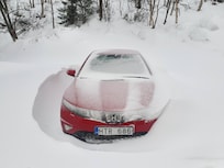 Her var det bra med snø 😃