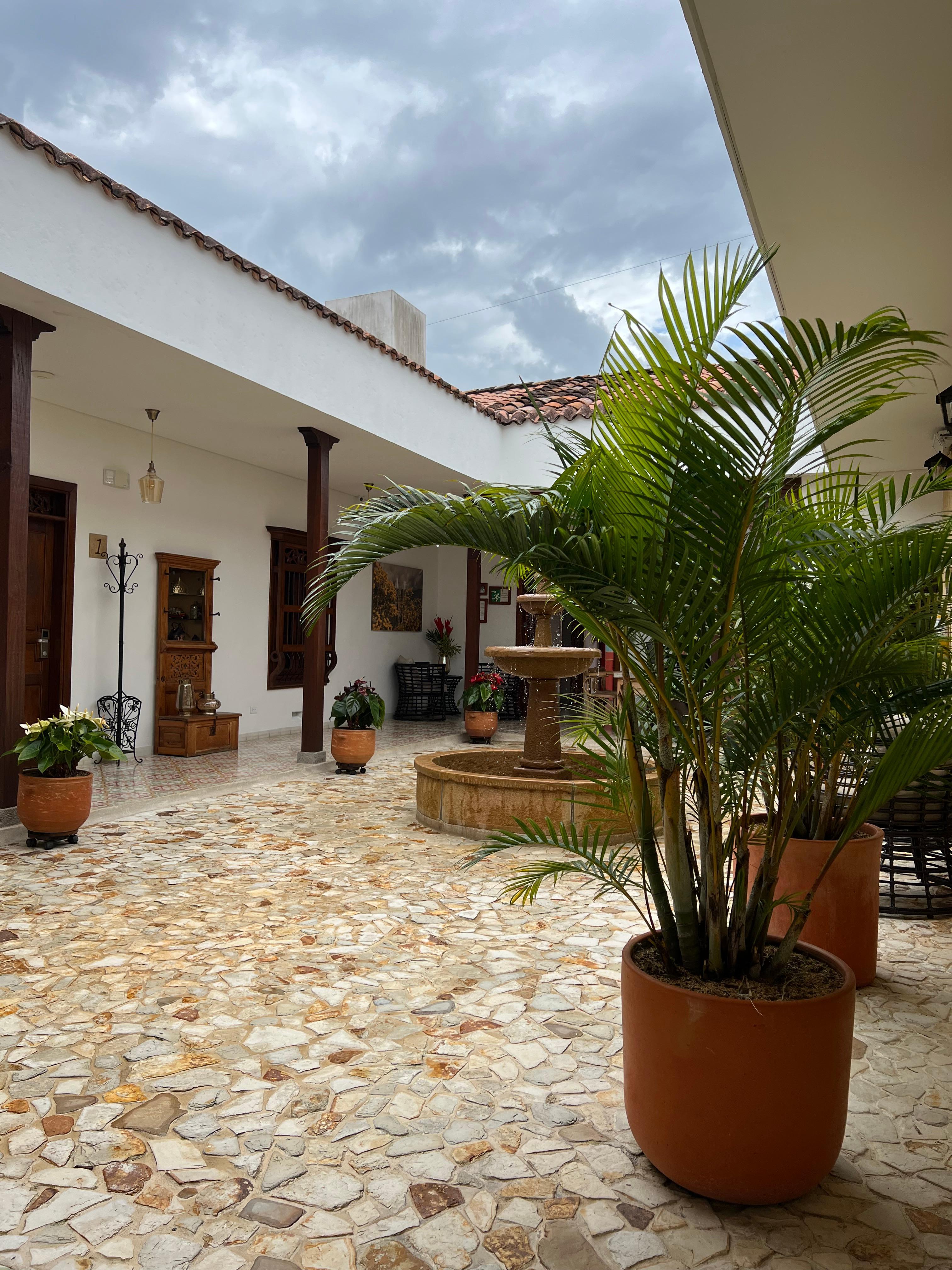 Indoor patio