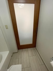 No se podía poner llave en el baño