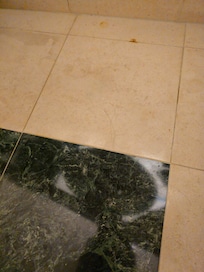 Some type of dried liquid