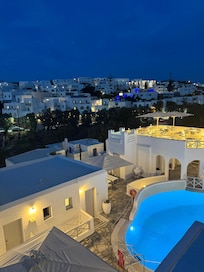Penthouse balcony view