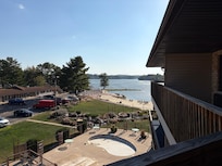 View from the balcony