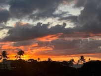 Sunset from lanai!