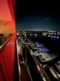 6th floor balcony view at night
