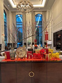 Lobby / Thom bar with Tet decorations