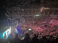 T-mobile arena 1/2 hr away