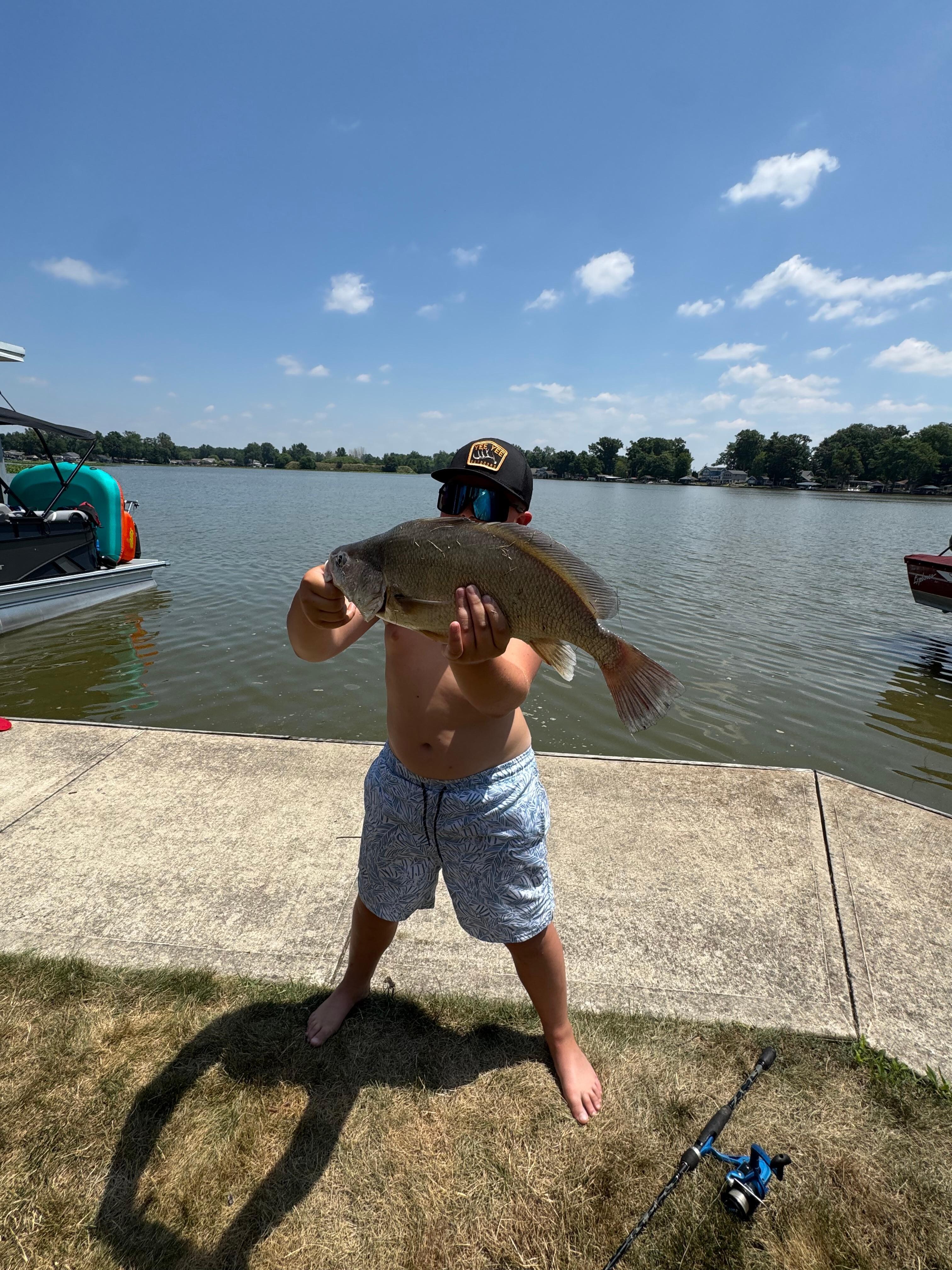 Lucky fisherman!