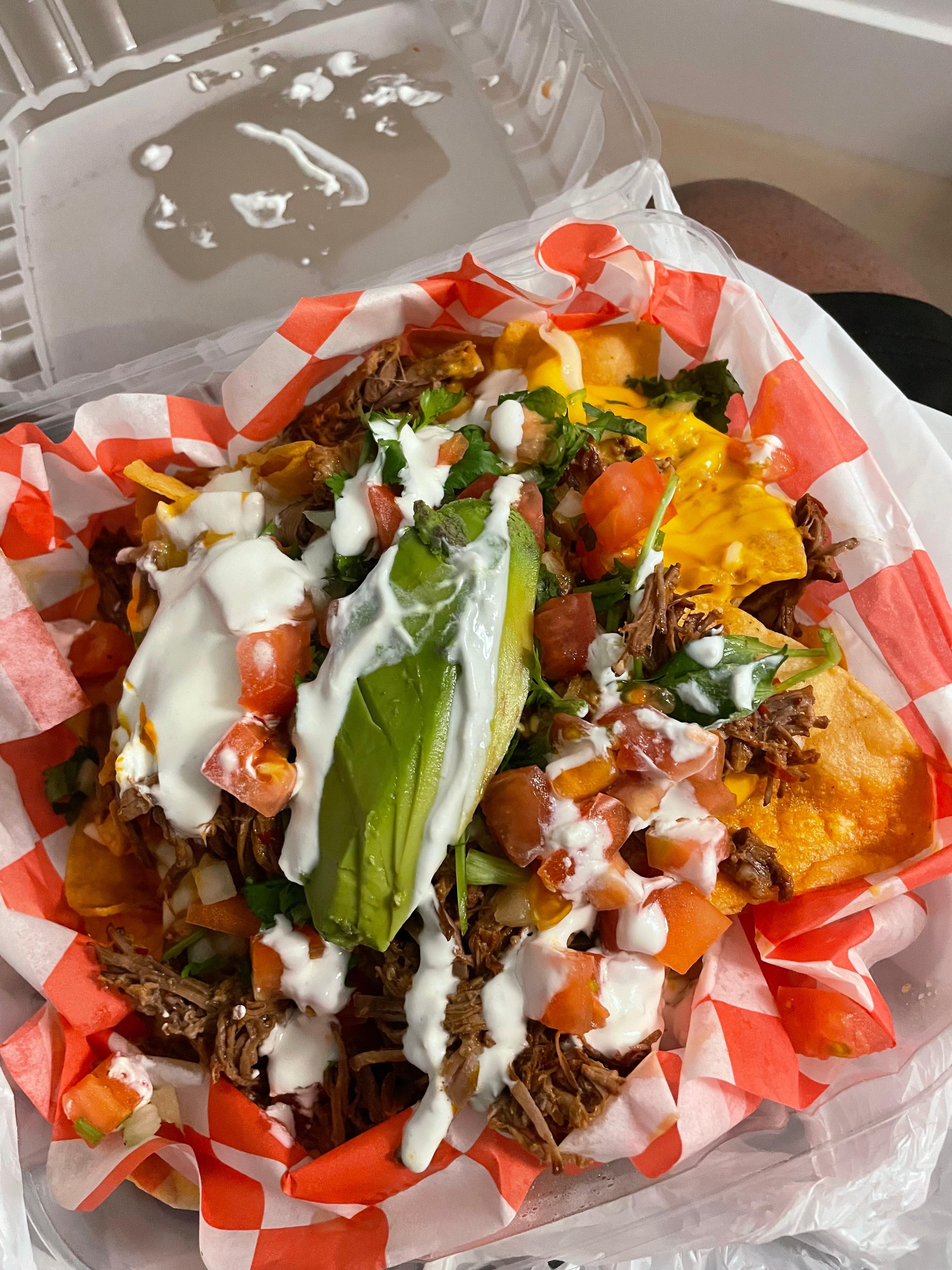 Nachos from Dulce Vida in South Beach.