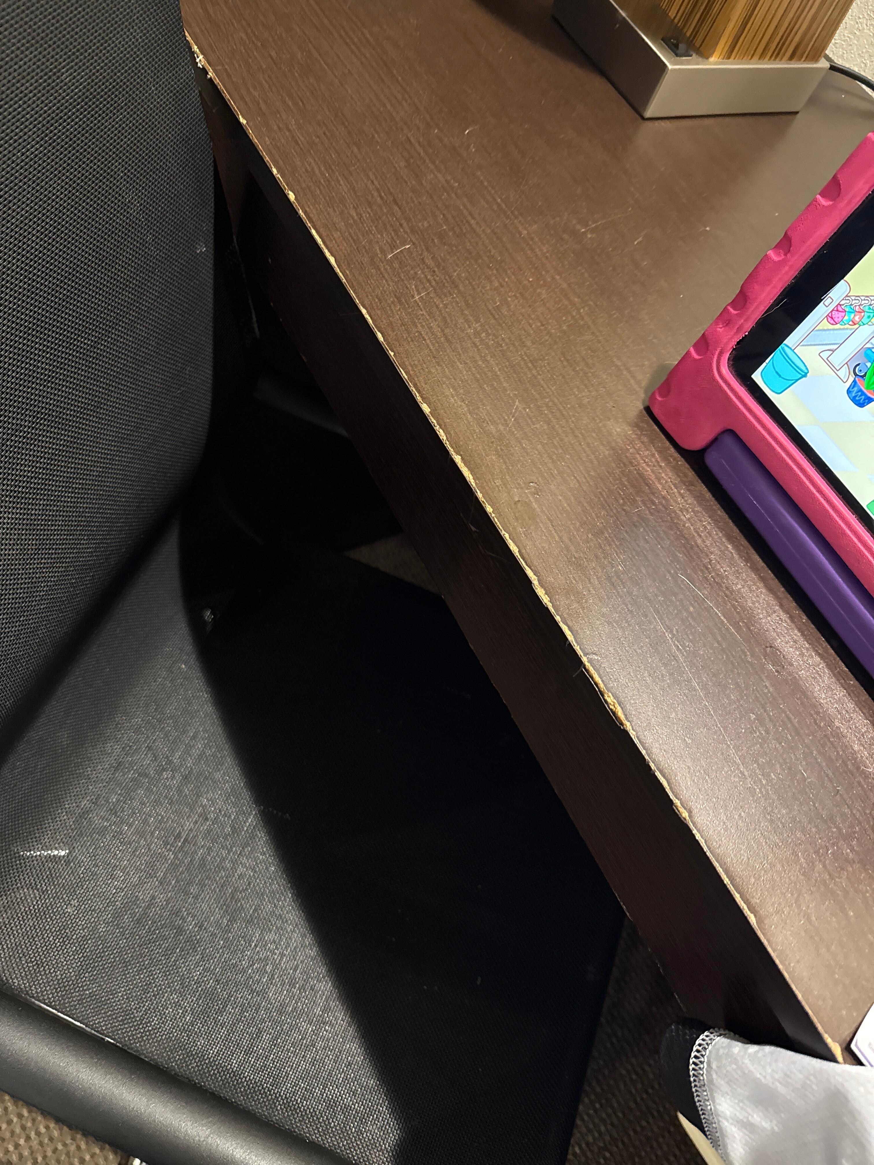 More damaged furniture 