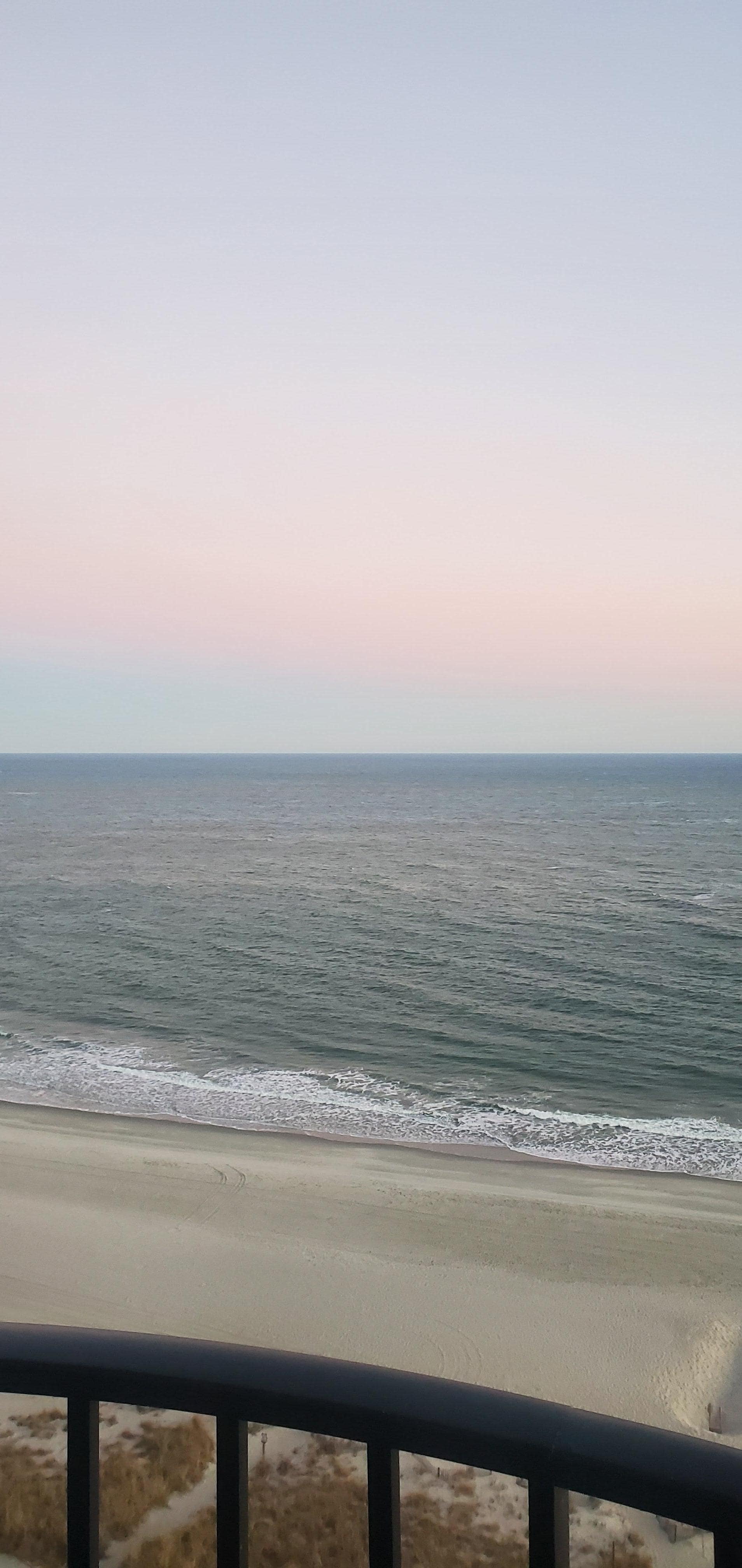 View from the balcony