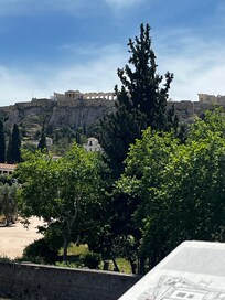 View from our balcony