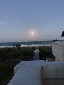 View off the balcony