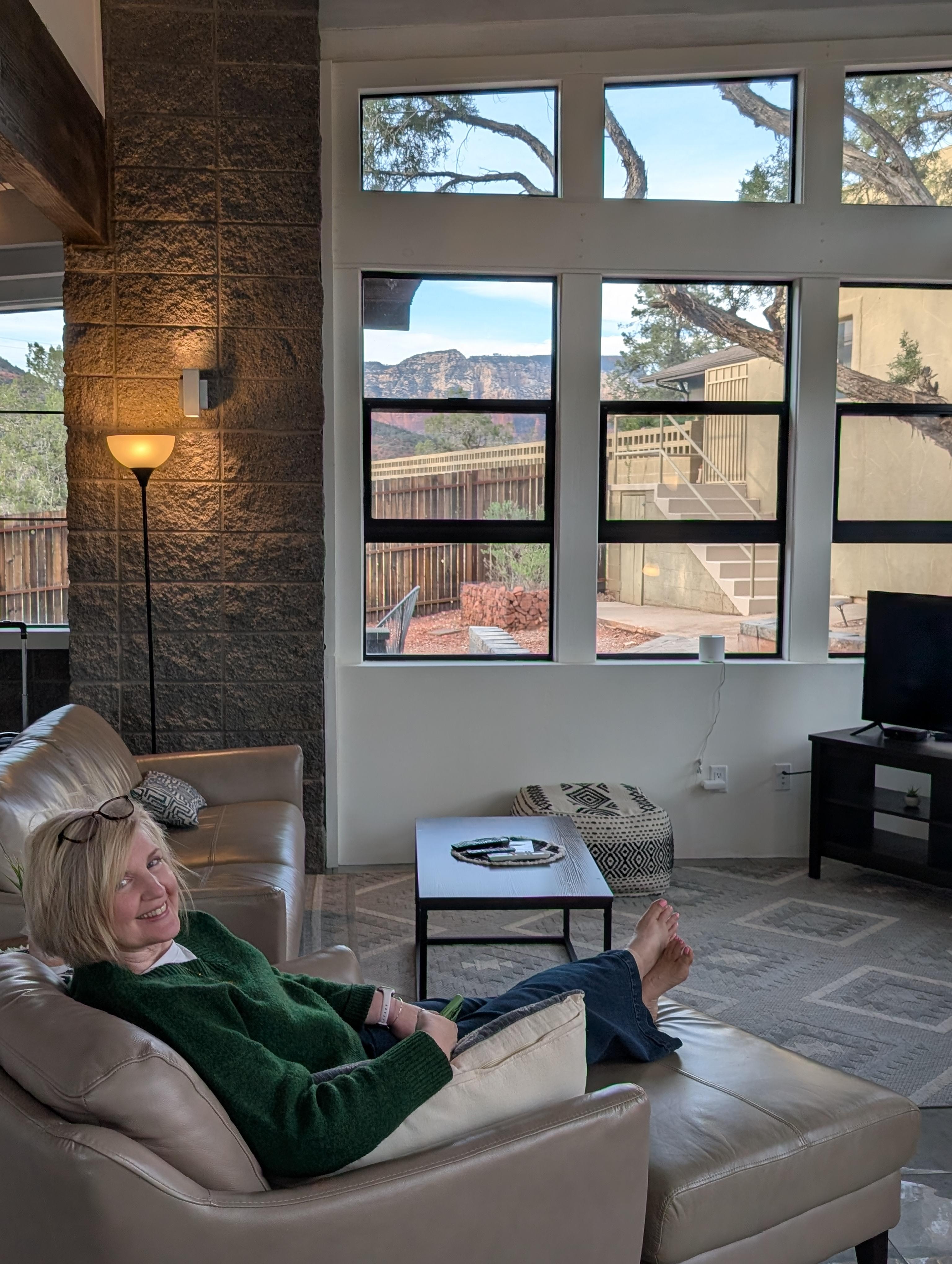 View from the living room