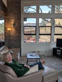 View from the living room