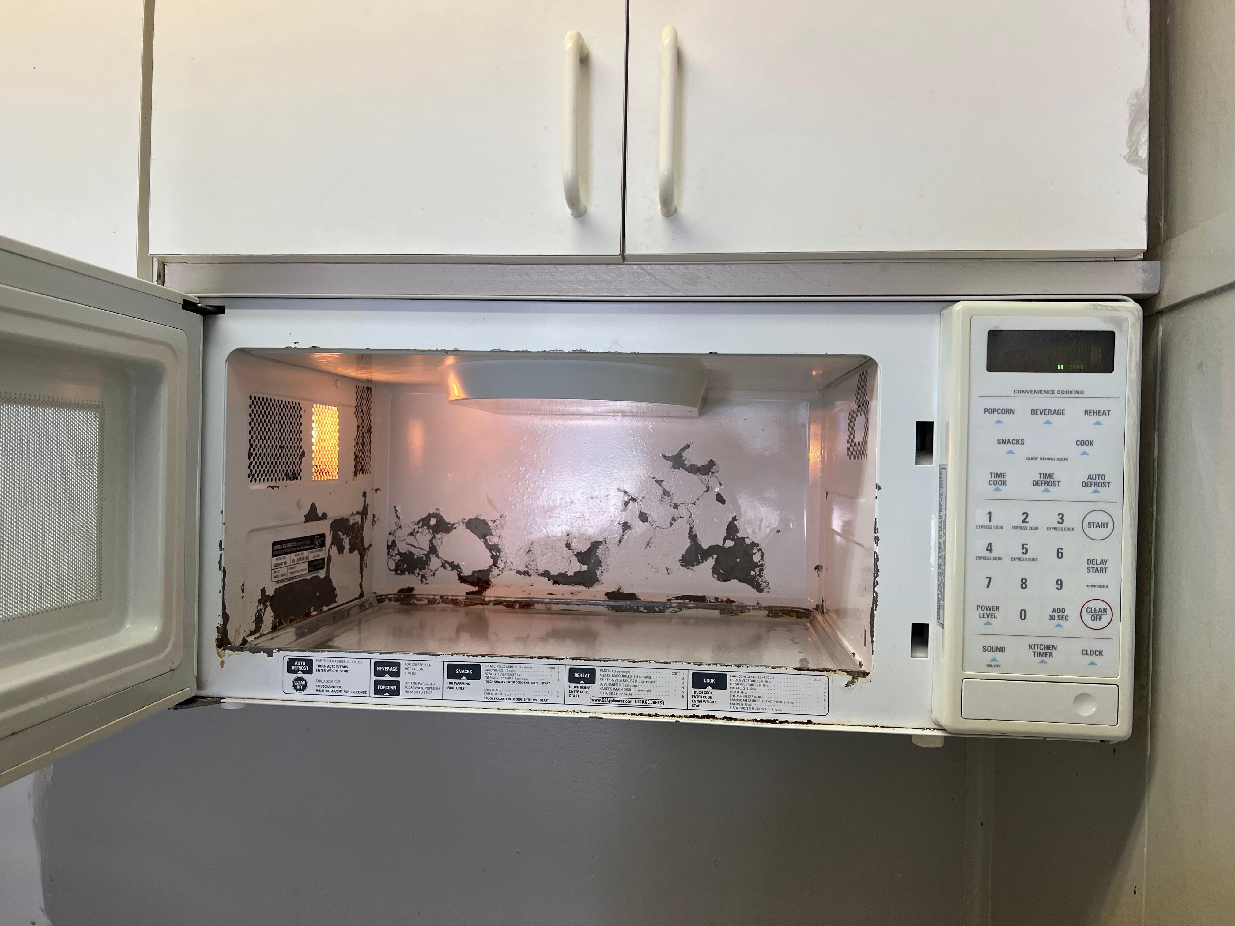 Microwave interior