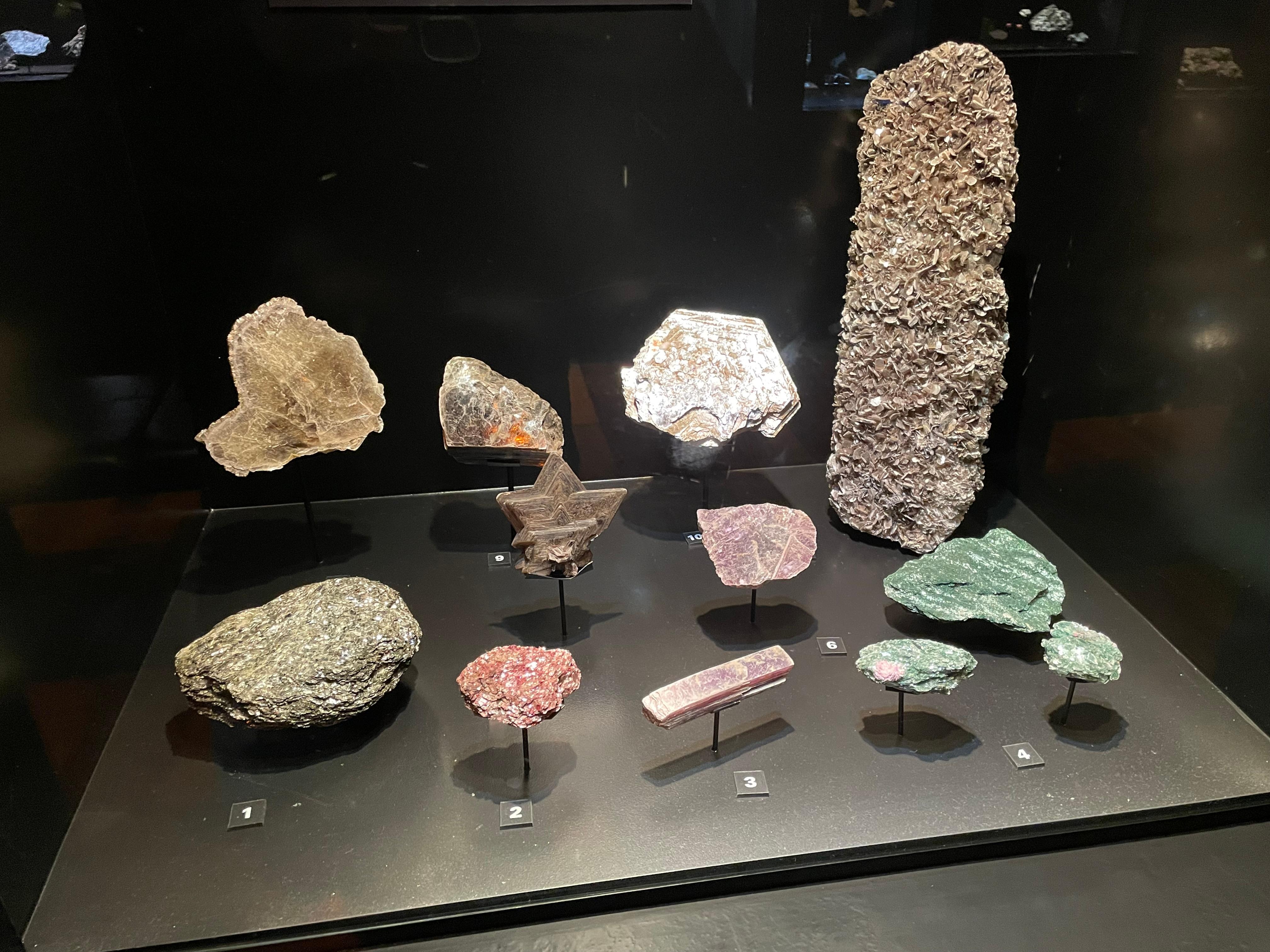 En el museo de minas y metales, una colección muy interesante y recursos didácticos para todas las edades