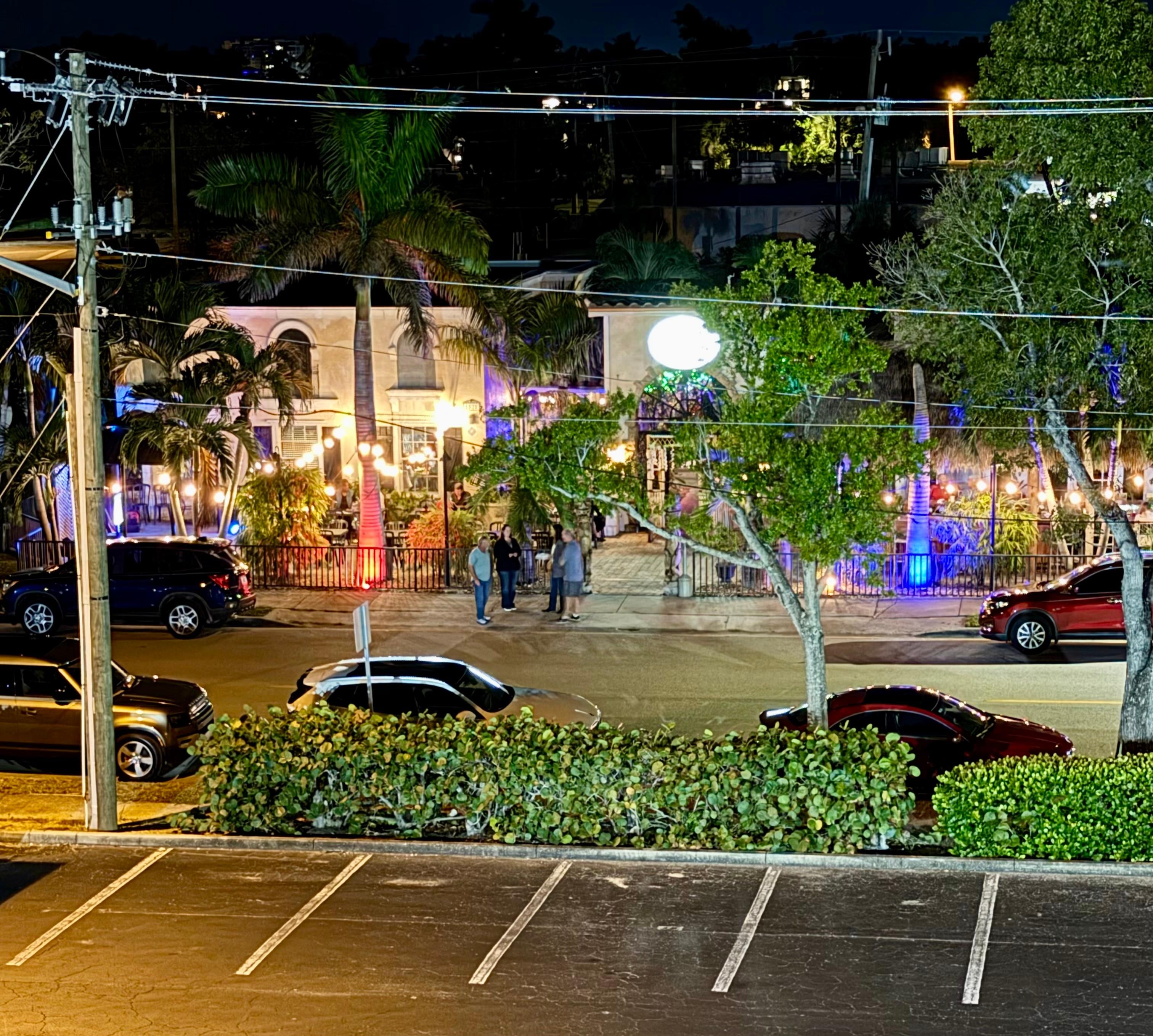 Pic from our 4th floor balcony of The Jungle Bird 