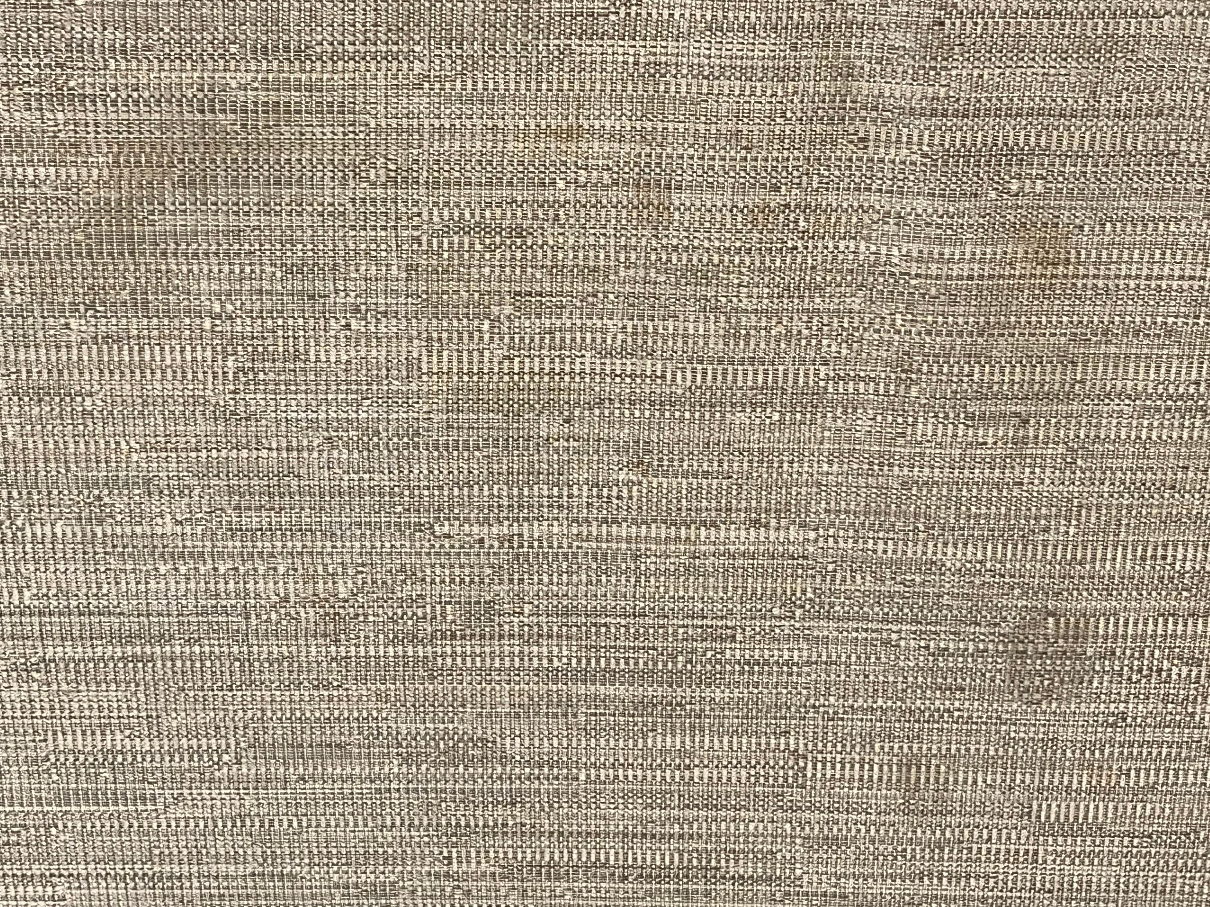 Close up of gross stains on the couch