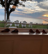 The view from the kitchen table