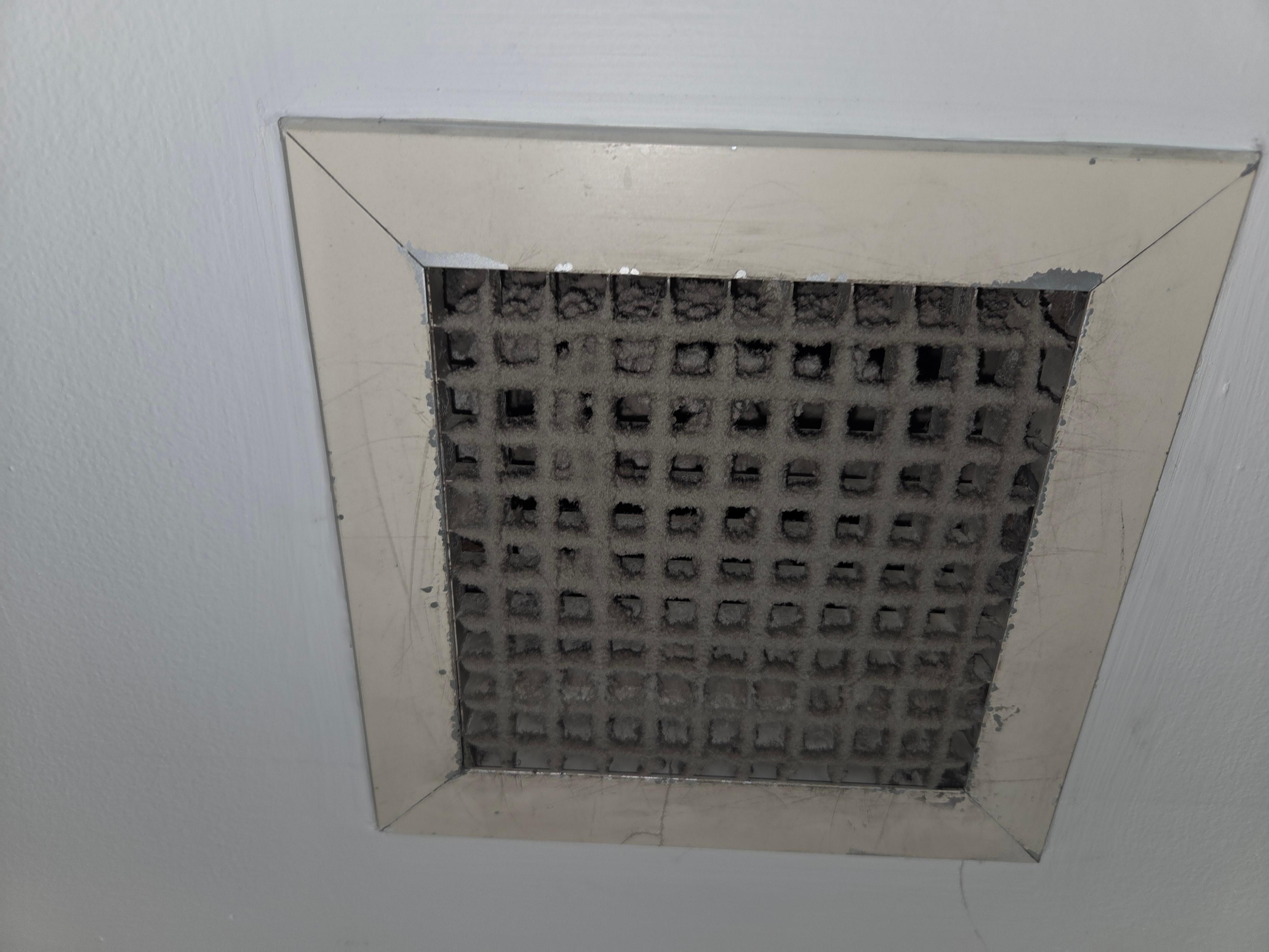 Vent in bathroom
