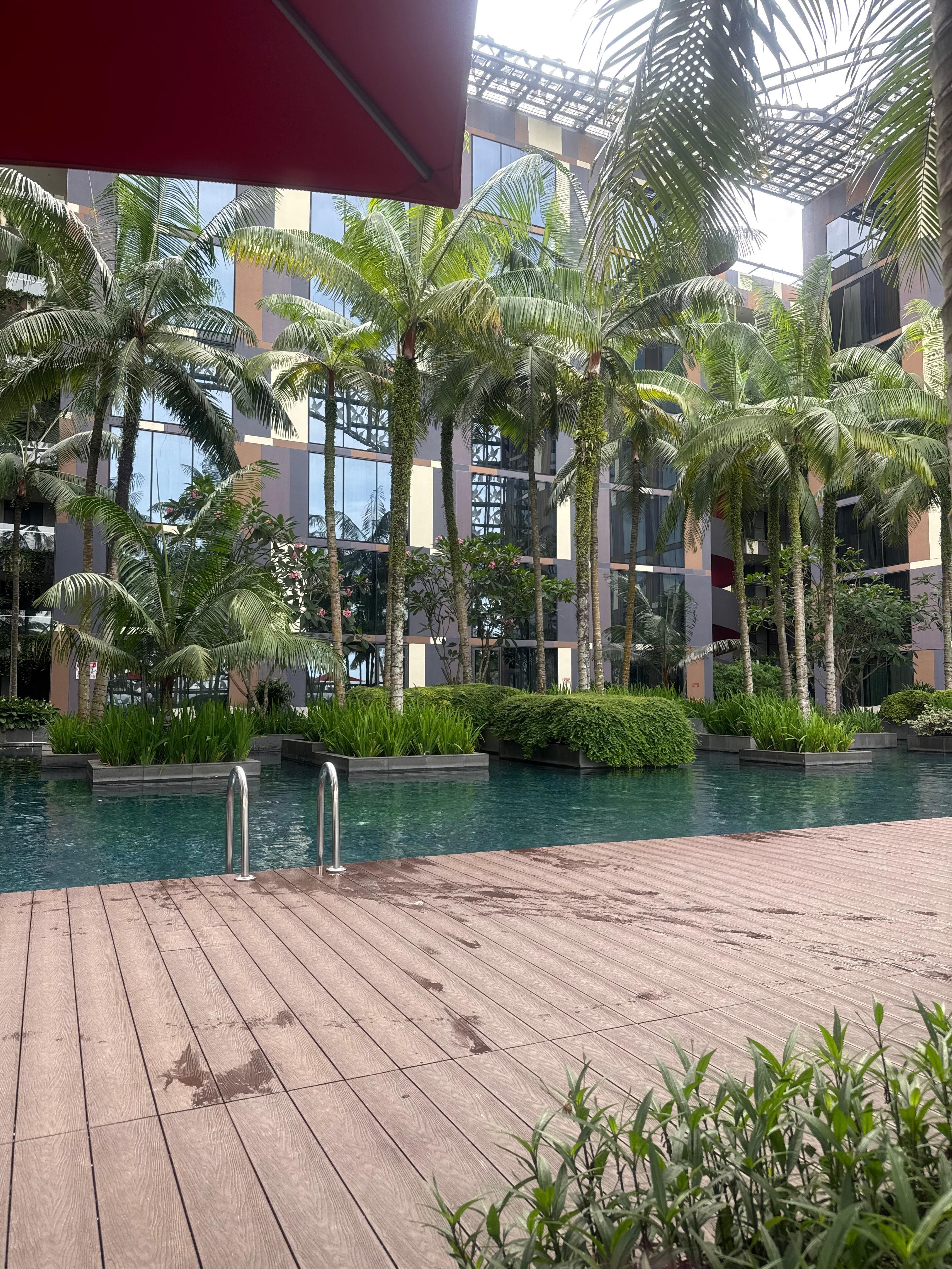 Pool area