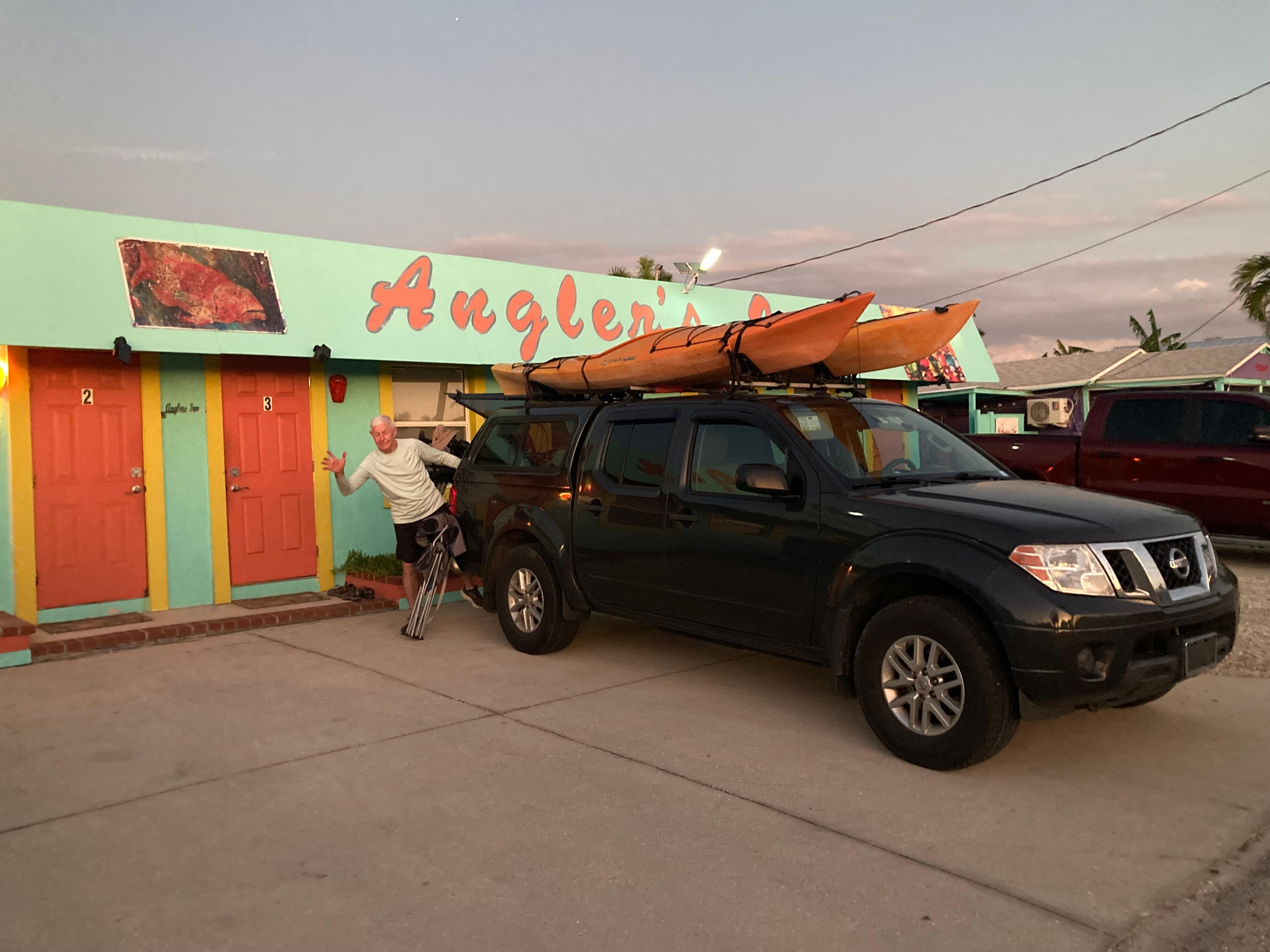 Plenty of space for parking. 