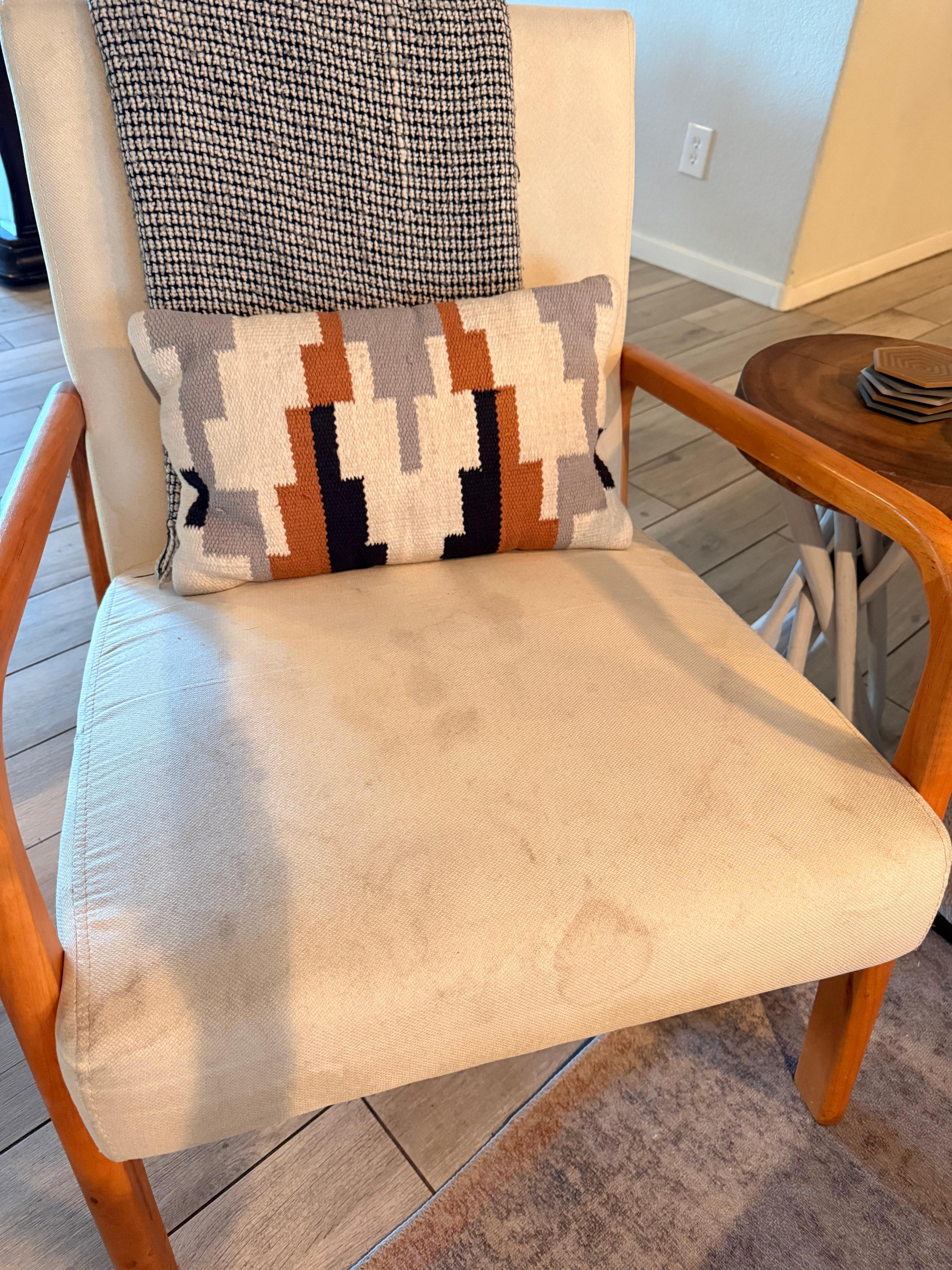 Chair in living room 