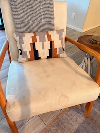 Chair in living room