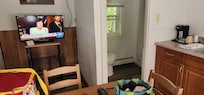 Tv in kitchen