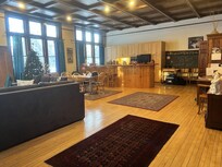 Main area and kitchen