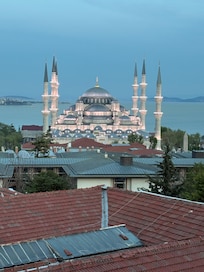 View from the rooftop restaurant