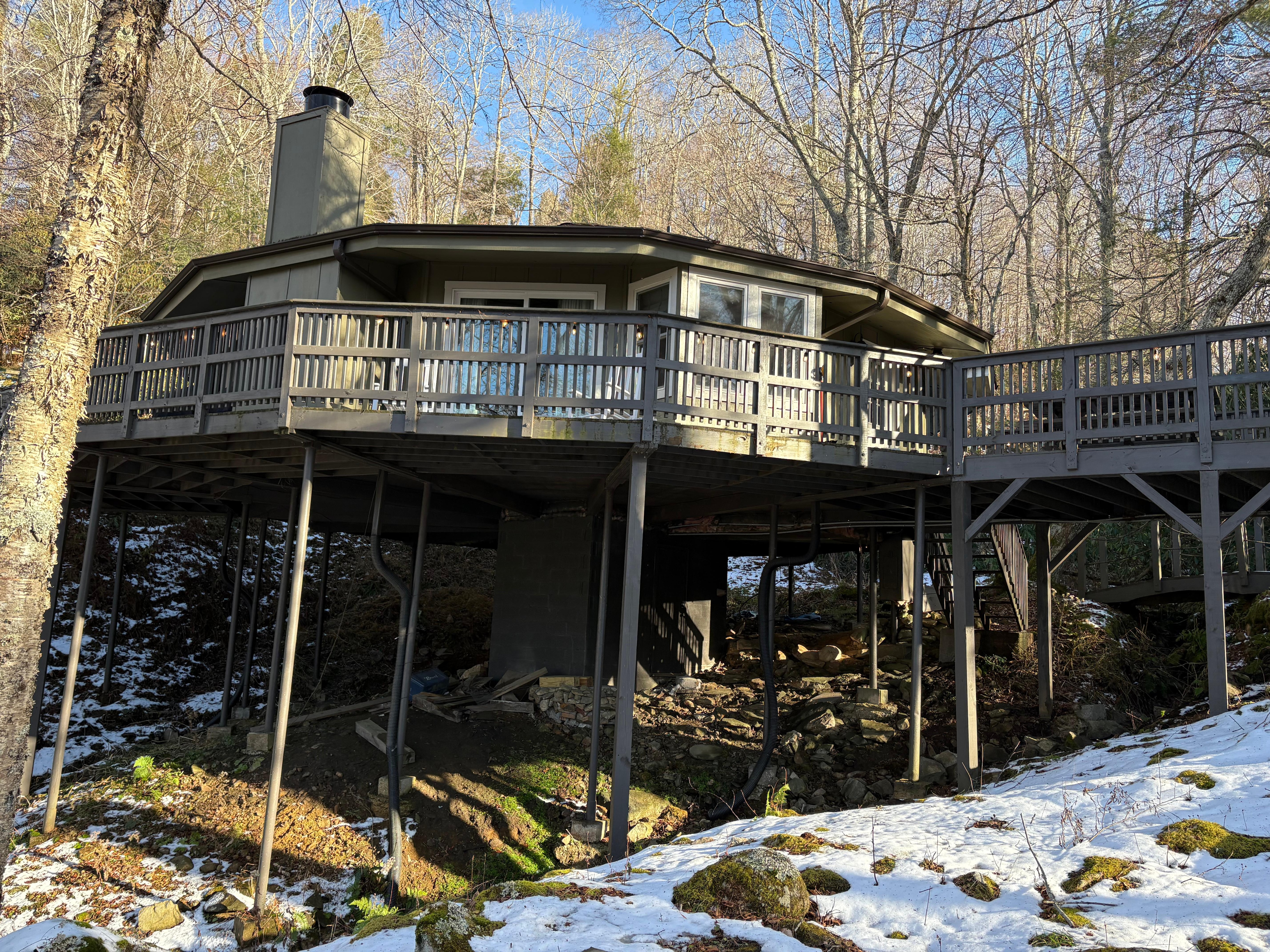 Long way from driveway to haul luggage and food