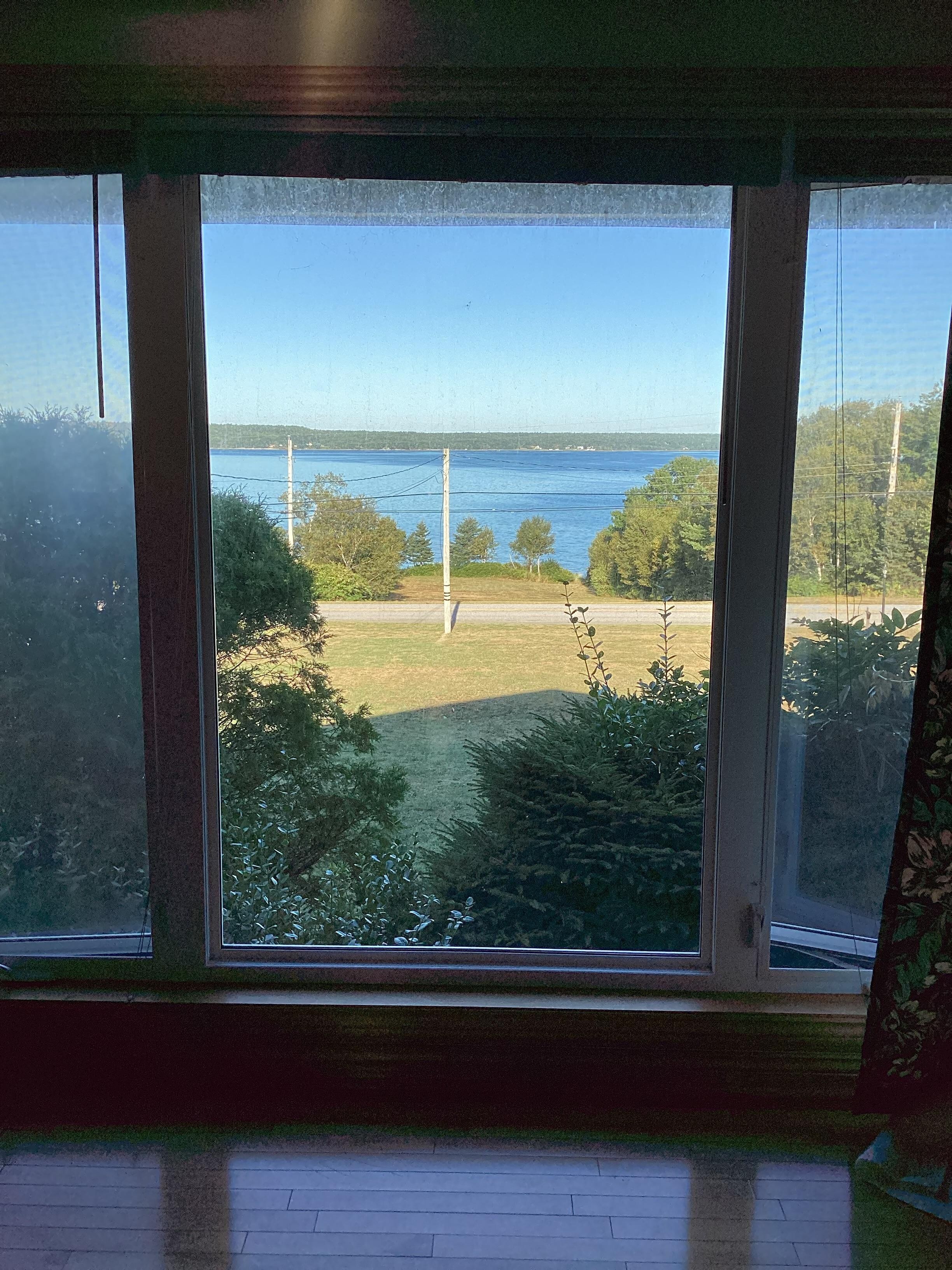 Front window view is spectacular 