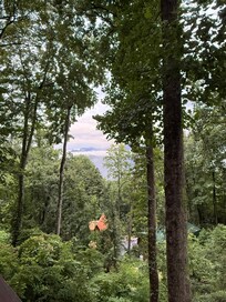 Our amazing view from our back deck!