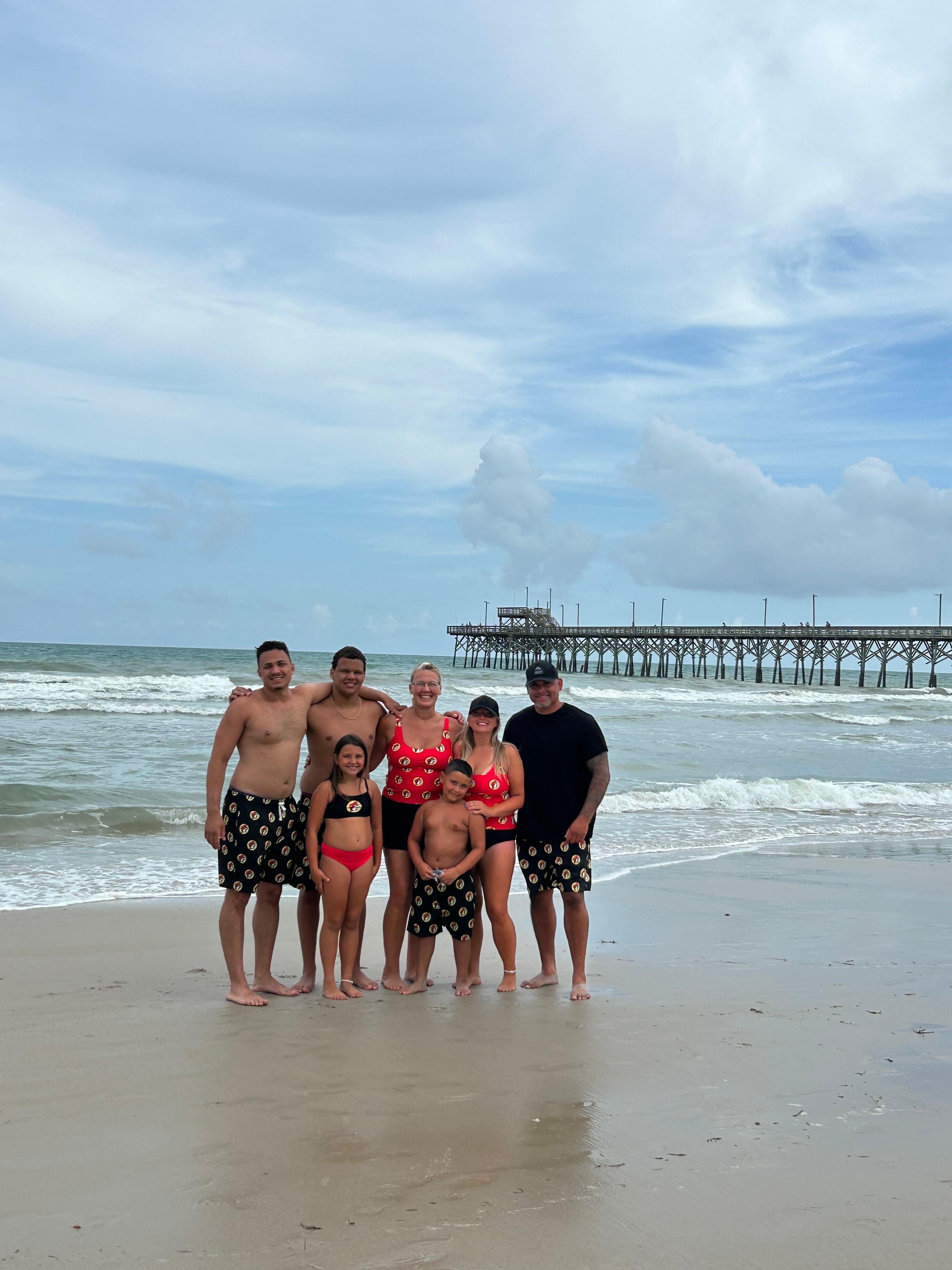 Buc-ee’s advertisement on North Topsail beach 🏖️ 