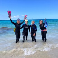 Snorkeling at Manini'owali beach