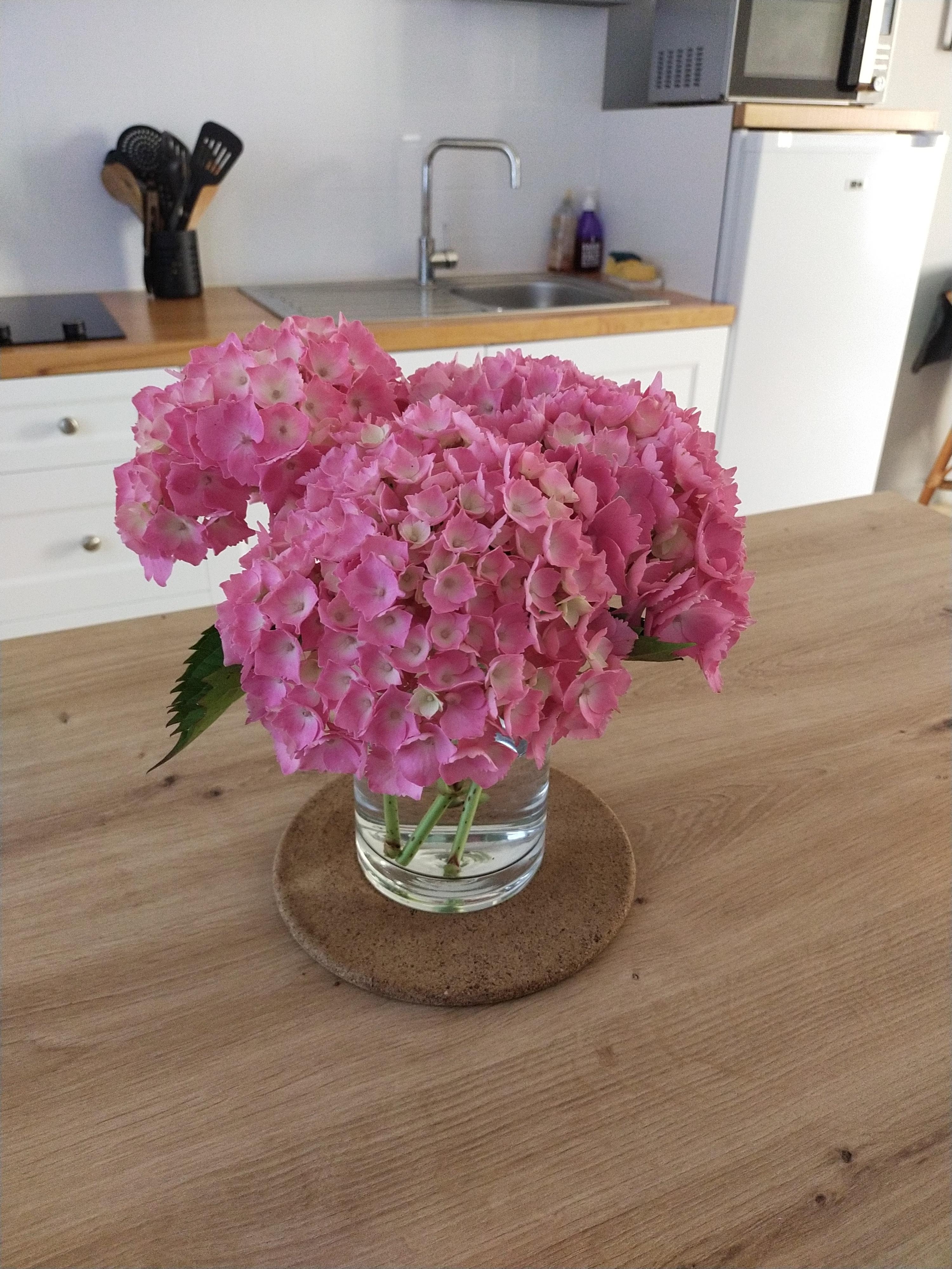 Un joli bouquet d'accueil ! 😉