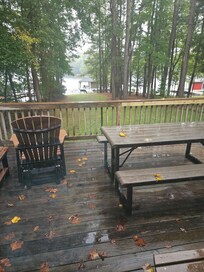 View from living room/deck