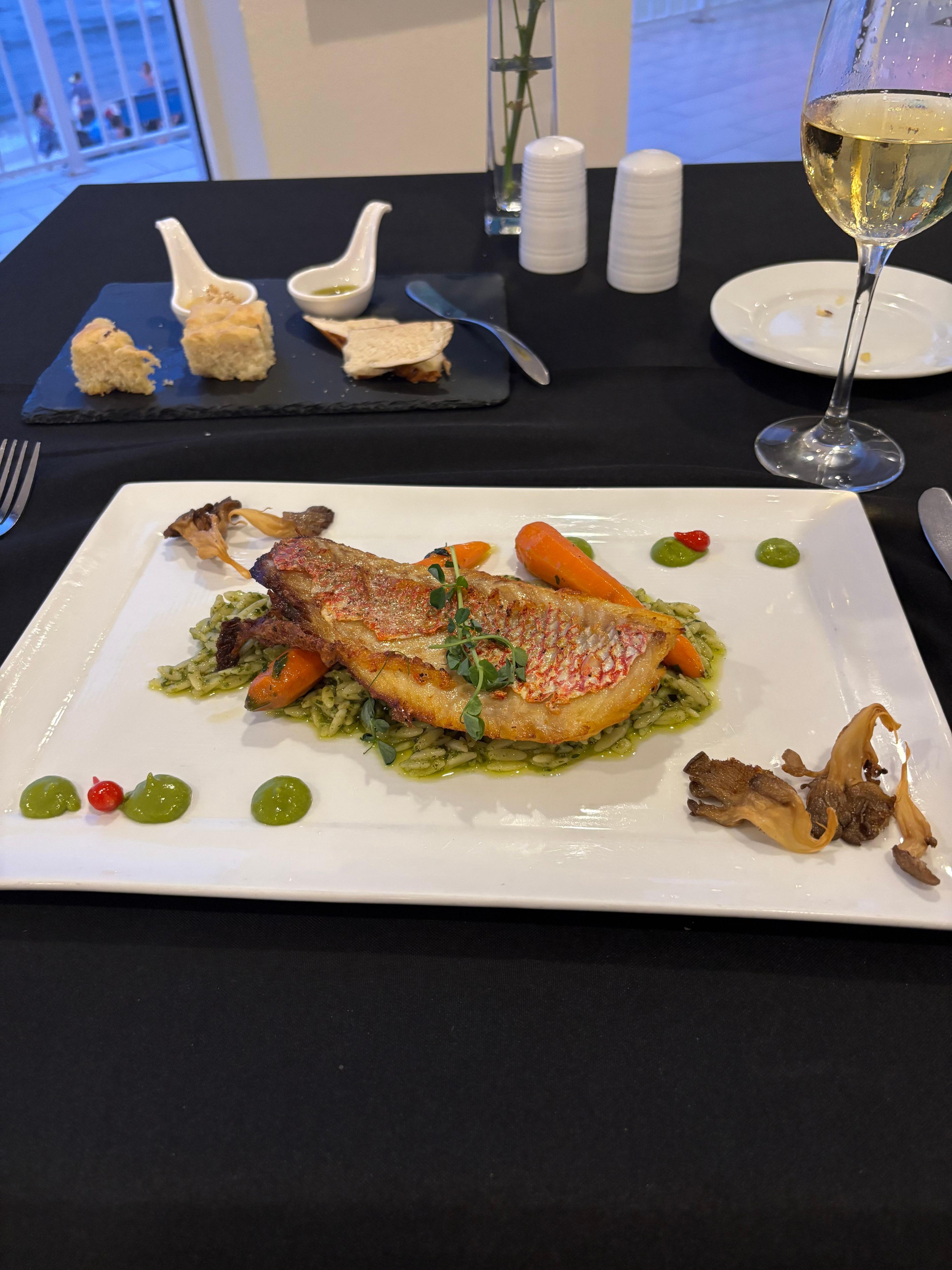 Red snapper.