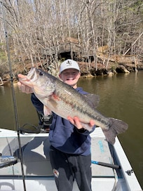 Large mouth. 22.5 inches and 6.5 lbs