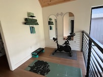 Work out room instead of shuffle board & office as advertised