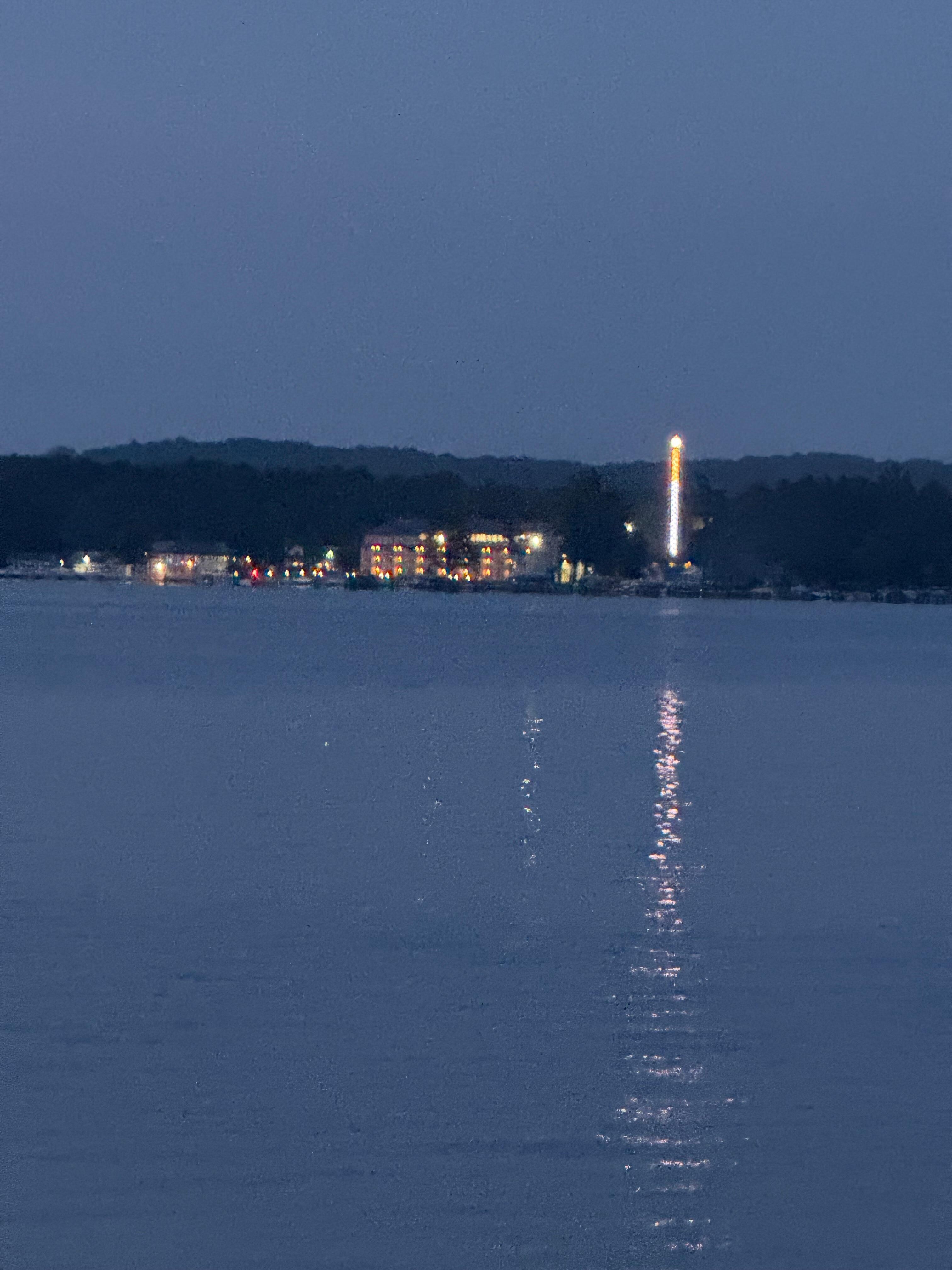 View towards Craig’s Cruisers from the dock 