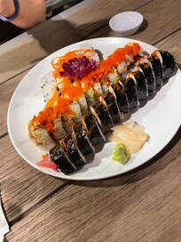 Sushi truck Sorry I can’t remember the name.