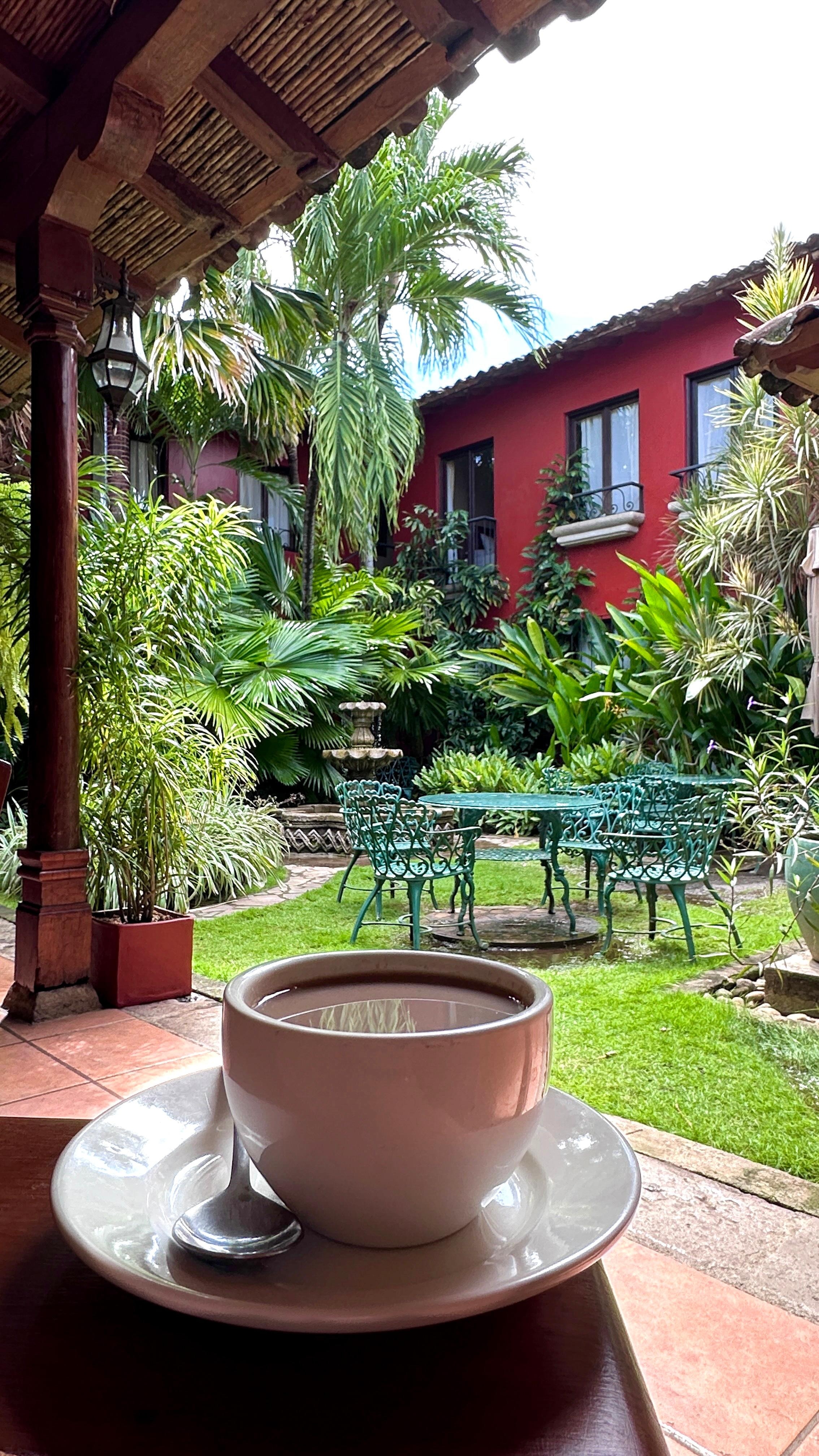 It was a rainy morning and this hot cup of coffee was my companion for a perfect day ahead.