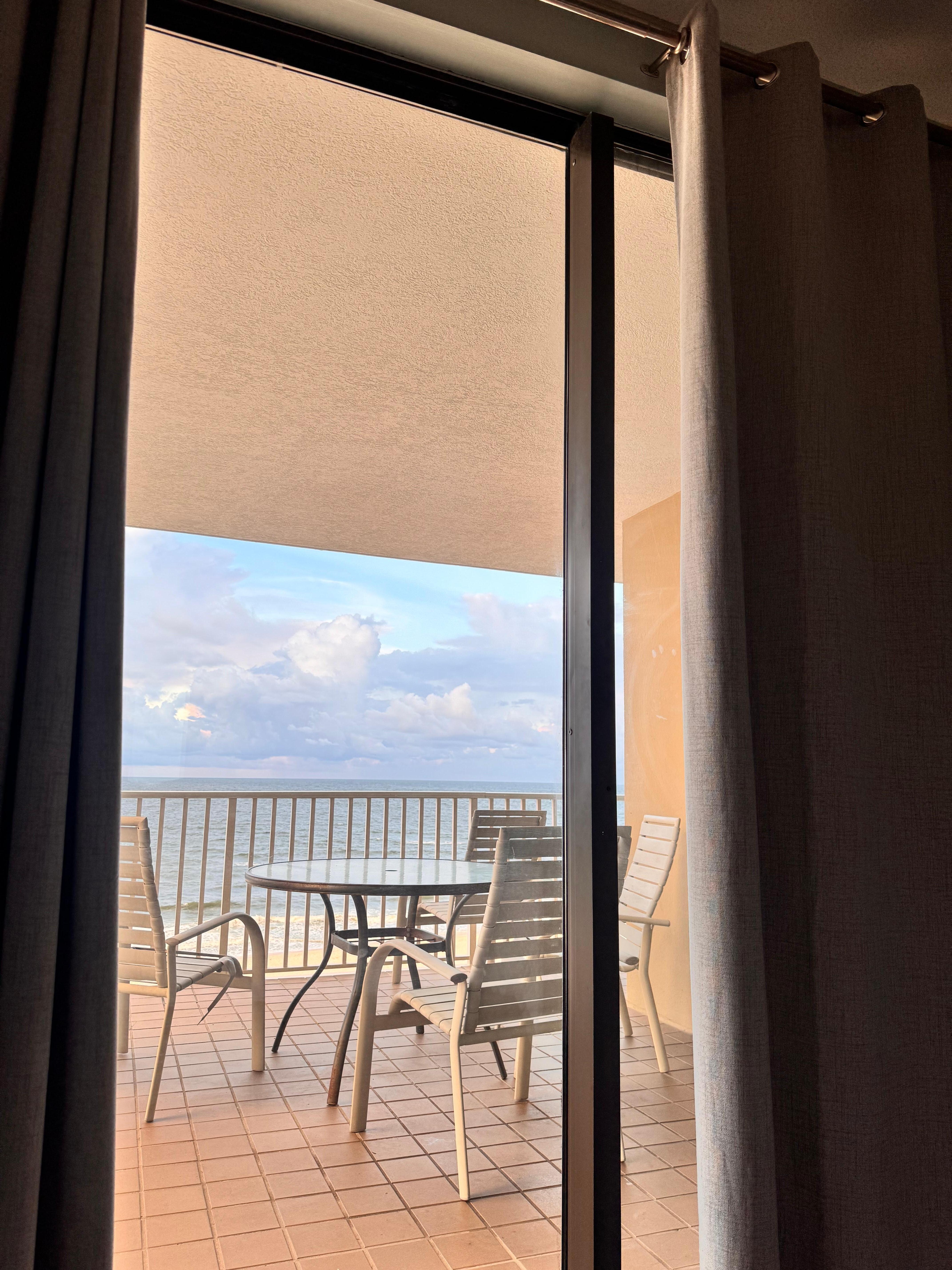 View from the bedroom