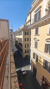 View from the private terrace I wonderful place to be